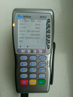 POS терминал Verifone VX670 переносной автономный