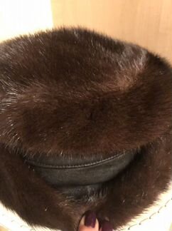 Шапка норковая женская