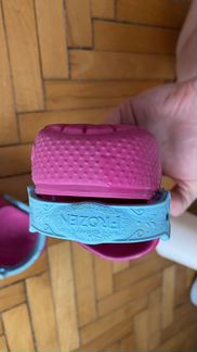 Crocs frozen резиновые сабо С12 холодное сердце