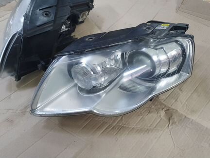 Фары пассат б6 в сборе с блоками ксенона