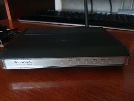 Wi-Fi роутер asus WL-520GC