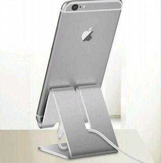 Универсальная металлическая подставка для телефона