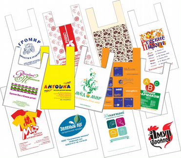 Производство пакетов майка с вашим логотипом