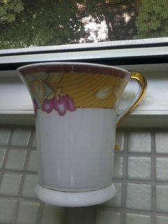 Чашка тонкий фарфор