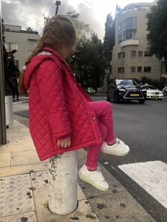 Куртка осенняя для девочки 110 см