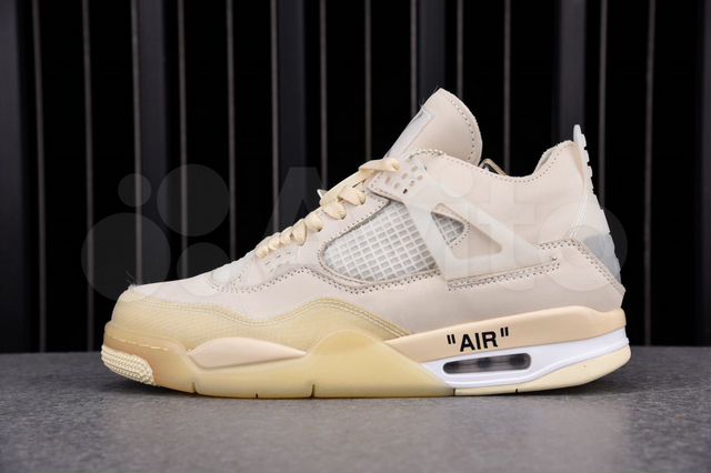 womens air jordan 4 off white sail