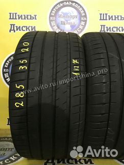 Летние Шины 285 35 20 Michelin Pilot Sport 4S K2