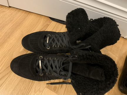 Кроссовки Dior теплые