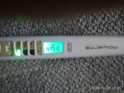 Выпрямитель для волос Rowenta vitaliti ионизация