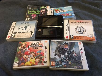 Nintendo 3DS + игры