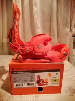 Крепления для сноуборда Union ST Red M