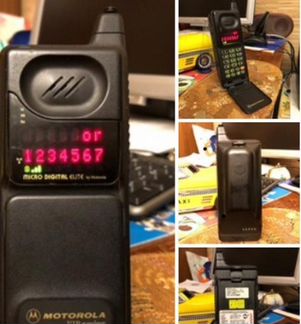 Раритетные телефоны Motorola Ericsson