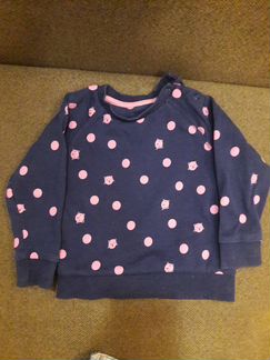 Кофта для девочки mothercare, размер 86