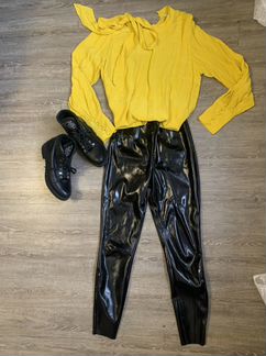 Штаны блузка ботинки