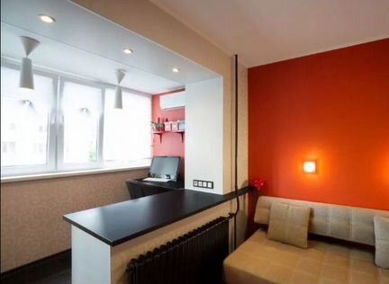 Отделка балкона