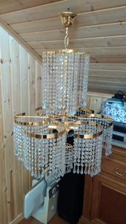 Люстра хрусталь Эмираты
