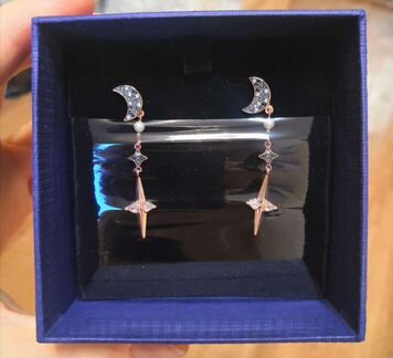 Серьги swarovski новые