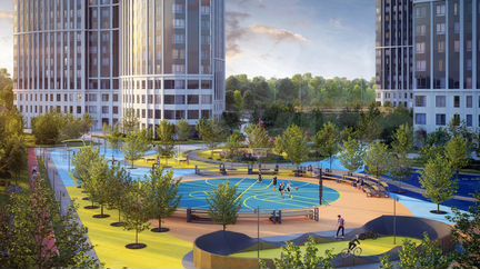 Квартира-студия, 68.8 м², 30/39 эт.