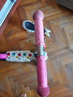 Самокат Scooter для девочки с светящимися колесика