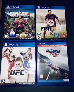 Игры для PS4 4 диска оригинал