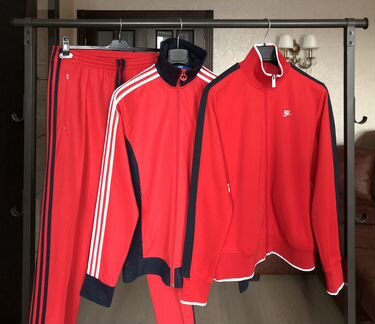 Adidas + Nike р.M-L спорт. костюм (3 вещи)