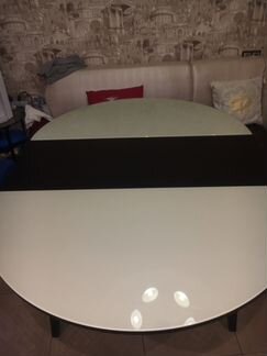 Круглый раздвижной стол