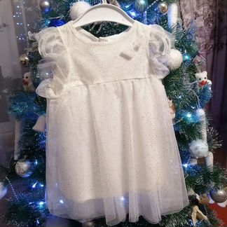 Белое платье для девочки