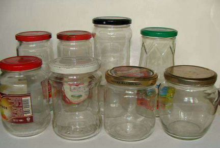 Банка стеклянная с крышкой