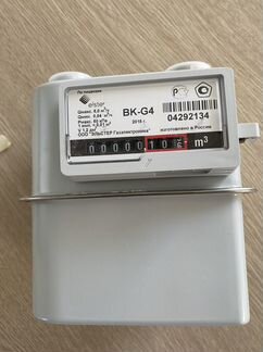 Газовый счетчик вк G4 новый
