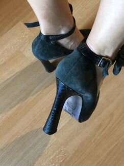 Туфли River Island (UK) 36 размер нат кожа/замша