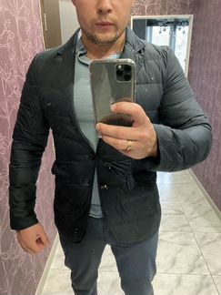 Тренч мужской, тонкий пуховик, классическое пальто