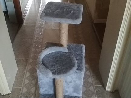 Когтеточка- домик для кошки