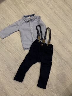 Детская рубашка и брюки H&M
