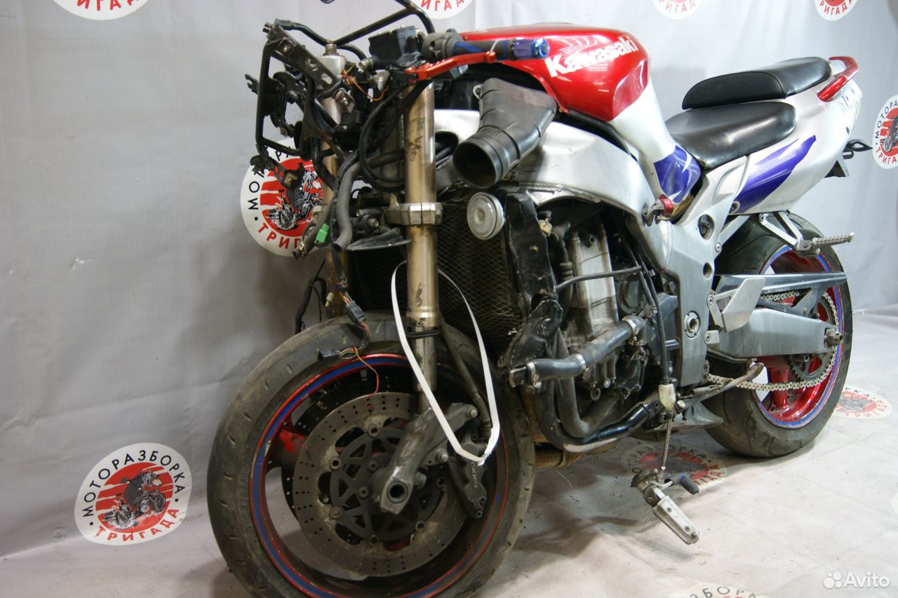 Мотоцикл Kawasaki ZX-9R, ZX900BE, 1997г, в разбор 89836901826 купить 4