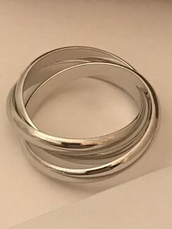 Кольцо мужское Cartier Trinity оригинал