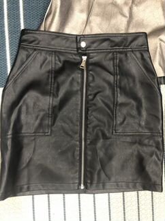 Юбки эко кожа