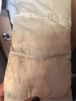 Пуховик Ferre,оригинал.Полинял,нужна химчистка