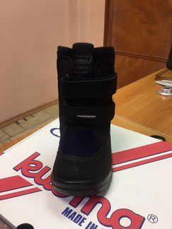 Новые зимние финские сапоги Kuoma 25 30 31 синие