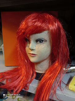 Парики цветные