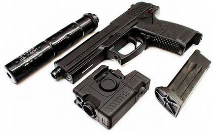 Пистолет Tokyo Marui MK23 (LAM+пбс) для стайкбола