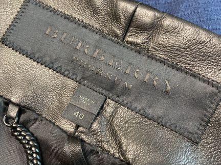 Кожаная куртка Burberry Prorsum оригинал