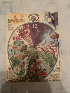 Постер Живые Часы. 1980г