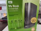 Новый внешний HDD 1 тб WD My Book Essential