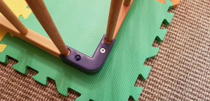 Манеж деревянный