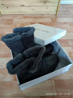 Полусапоги зимние SuperMode,новые (размер 37) торг