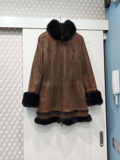 Новая дубленка Silversia 46р