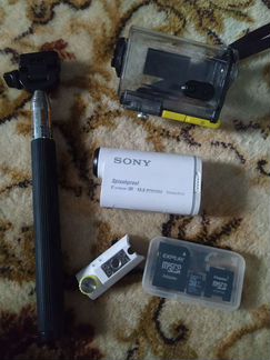 Экшен камера sony hdr-as100v