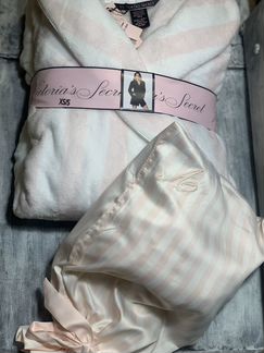 Теплый халат и тапочки Victoria’s Secret
