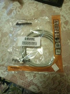 Экранированный патч-корд hyperline 3м
