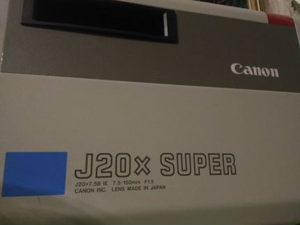Оптика Canon J20x7.5 BE